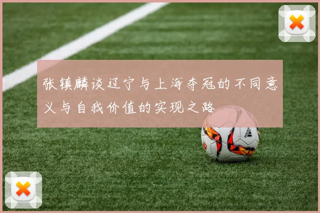 张镇麟谈辽宁与上海夺冠的不同意义与自我价值的实现之路